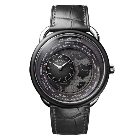 hermes le temps voyageur watch.